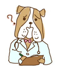 Dr.Bull, Dog sticker #245902