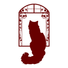 Retro Cat sticker #246129