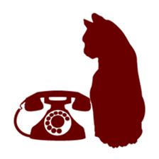 Retro Cat sticker #246133