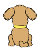 Toy poodle sticker #246222