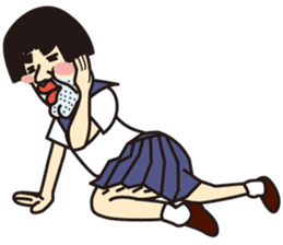 OYAJI GIRL sticker #246361