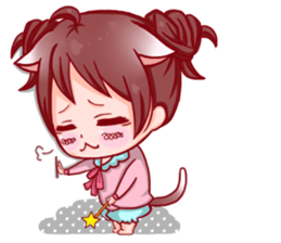 Day to day stamp of Tekiko sticker #246486