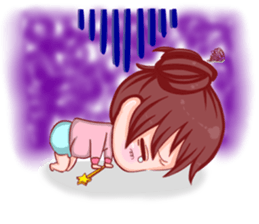 Day to day stamp of Tekiko sticker #246495