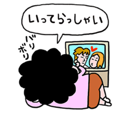 Enjoy golf -men golfer version- sticker #246588