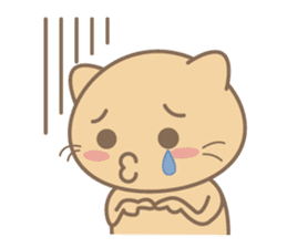 Daily life of stray cats Foo sticker #247037