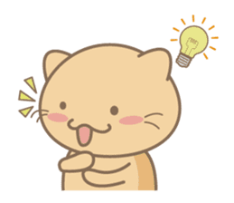 Daily life of stray cats Foo sticker #247038