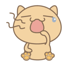 Daily life of stray cats Foo sticker #247040