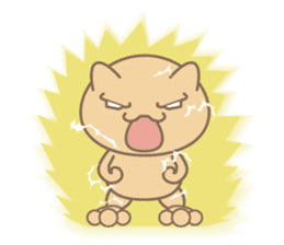 Daily life of stray cats Foo sticker #247047