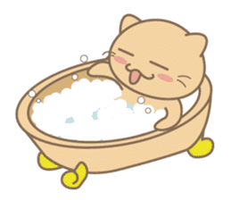 Daily life of stray cats Foo sticker #247064