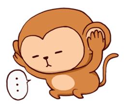 Lovely kawaii zoo sticker #247215