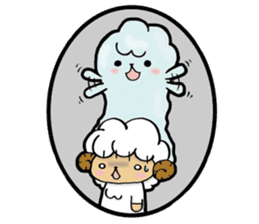 Mey&tamaji Friend stamp sticker #247844
