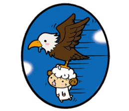 Mey&tamaji Friend stamp sticker #247845