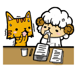 Mey&tamaji Friend stamp sticker #247861