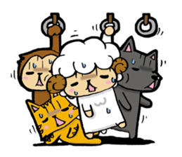 Mey&tamaji Friend stamp sticker #247864