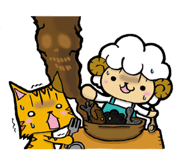 Mey&tamaji Friend stamp sticker #247865