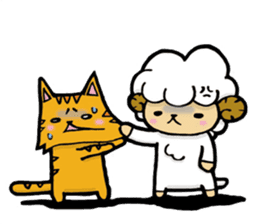 Mey&tamaji Friend stamp sticker #247866