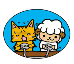 Mey&tamaji Friend stamp sticker #247870