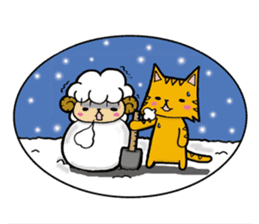 Mey&tamaji Friend stamp sticker #247871