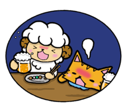 Mey&tamaji Friend stamp sticker #247872