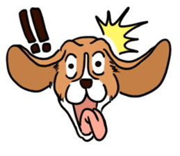 Beagle RUN! sticker #248053