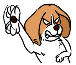 Beagle RUN! sticker #248063