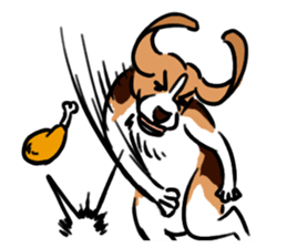 Beagle RUN! sticker #248068