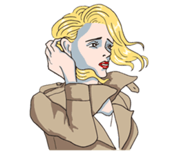 Funny Fuzzy Heroine sticker #248673