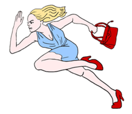 Funny Fuzzy Heroine sticker #248674