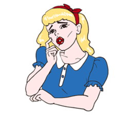 Funny Fuzzy Heroine sticker #248680