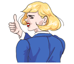 Funny Fuzzy Heroine sticker #248681