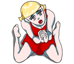 Funny Fuzzy Heroine sticker #248685