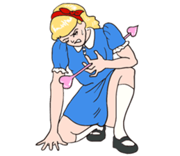 Funny Fuzzy Heroine sticker #248687