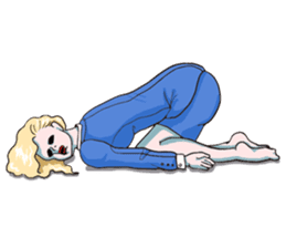 Funny Fuzzy Heroine sticker #248693