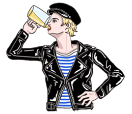 Funny Fuzzy Heroine sticker #248703