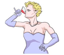 Funny Fuzzy Heroine sticker #248704