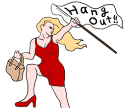 Funny Fuzzy Heroine sticker #248707