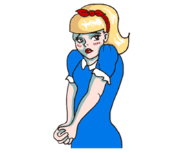 Funny Fuzzy Heroine sticker #248709