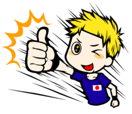 Football team cheer stamp sticker #248719