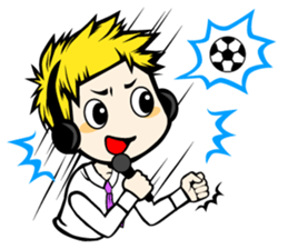 Football team cheer stamp sticker #248727