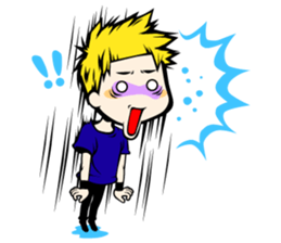 Football team cheer stamp sticker #248741