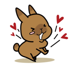 Rabbit's daily Stamp sticker #248995