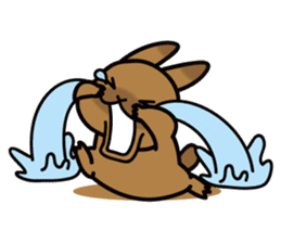 Rabbit's daily Stamp sticker #248997