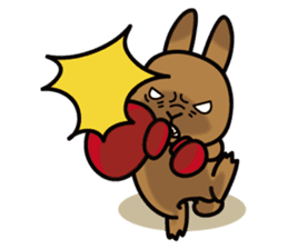 Rabbit's daily Stamp sticker #249006