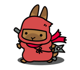 Rabbit's daily Stamp sticker #249008