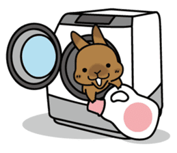 Rabbit's daily Stamp sticker #249012
