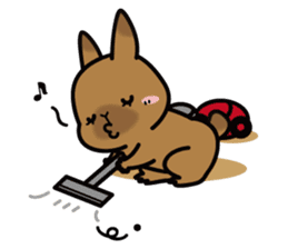 Rabbit's daily Stamp sticker #249015