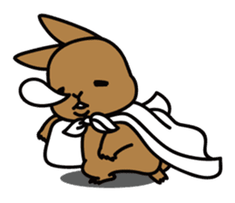 Rabbit's daily Stamp sticker #249016
