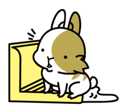Rabbit's daily Stamp sticker #249020