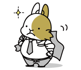 Rabbit's daily Stamp sticker #249025