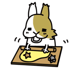 Rabbit's daily Stamp sticker #249031